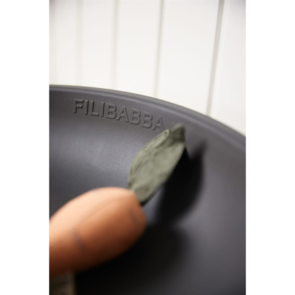 FILIBABBA Changing Pad Bobbie Soft Feel Dark Grey