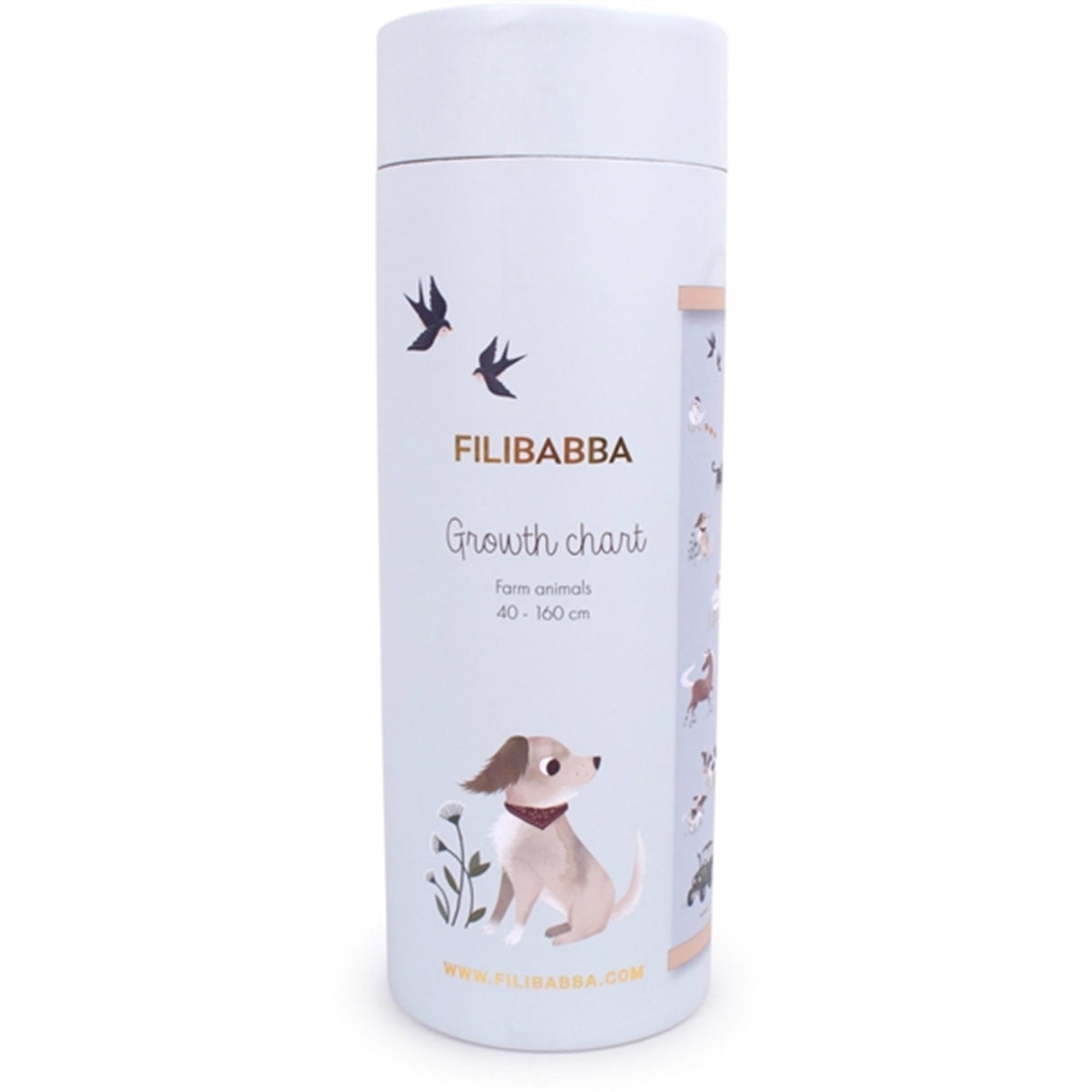 FILIBABBA Growth Chart Farm Animals