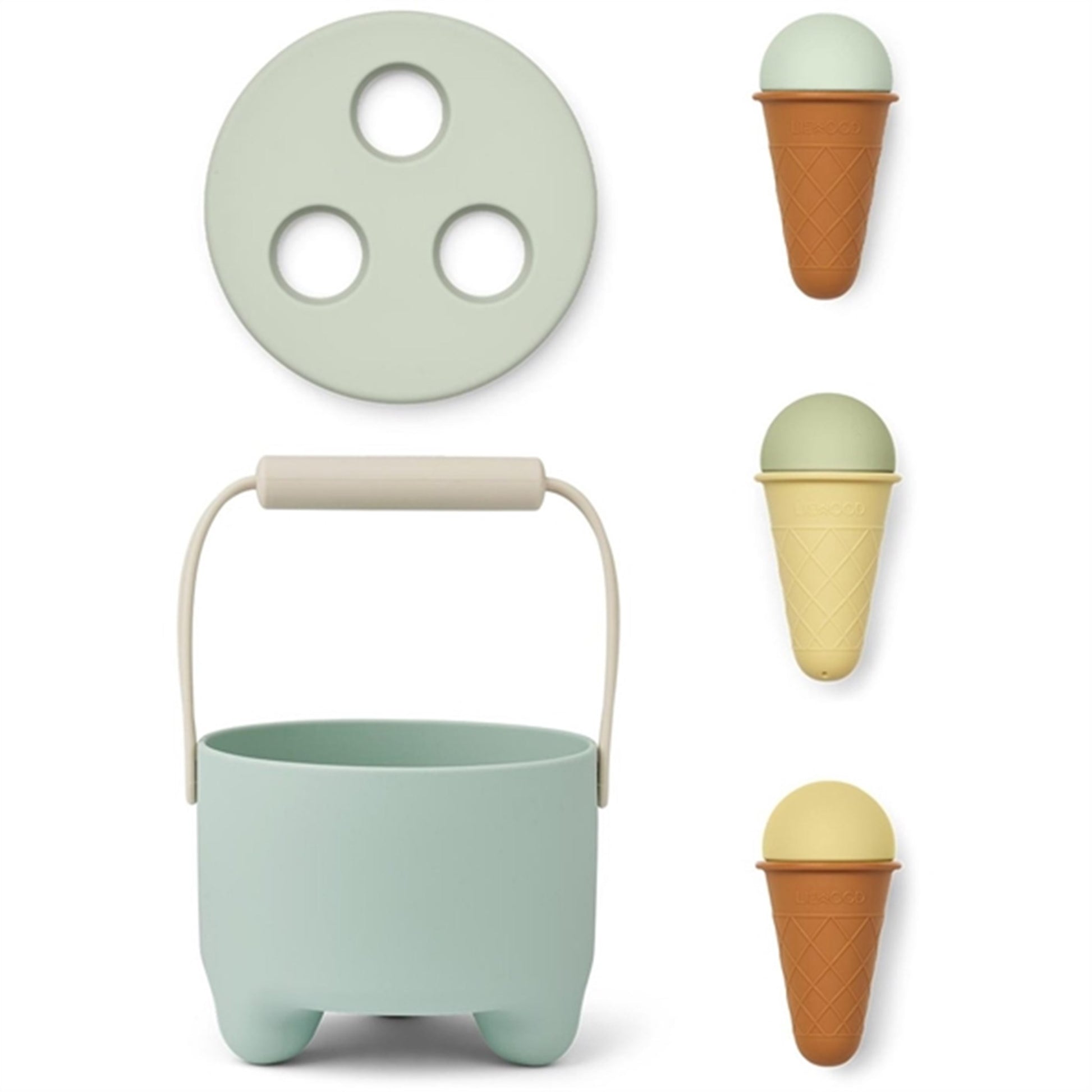 Liewood Fleur Ice Cream Play Set Ice Blue Multi Mix