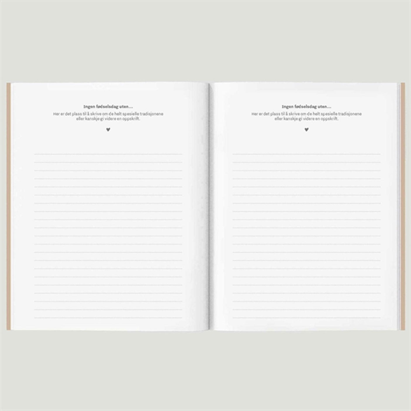 WITHWHITE Fødselsdagsbogen Norwegian