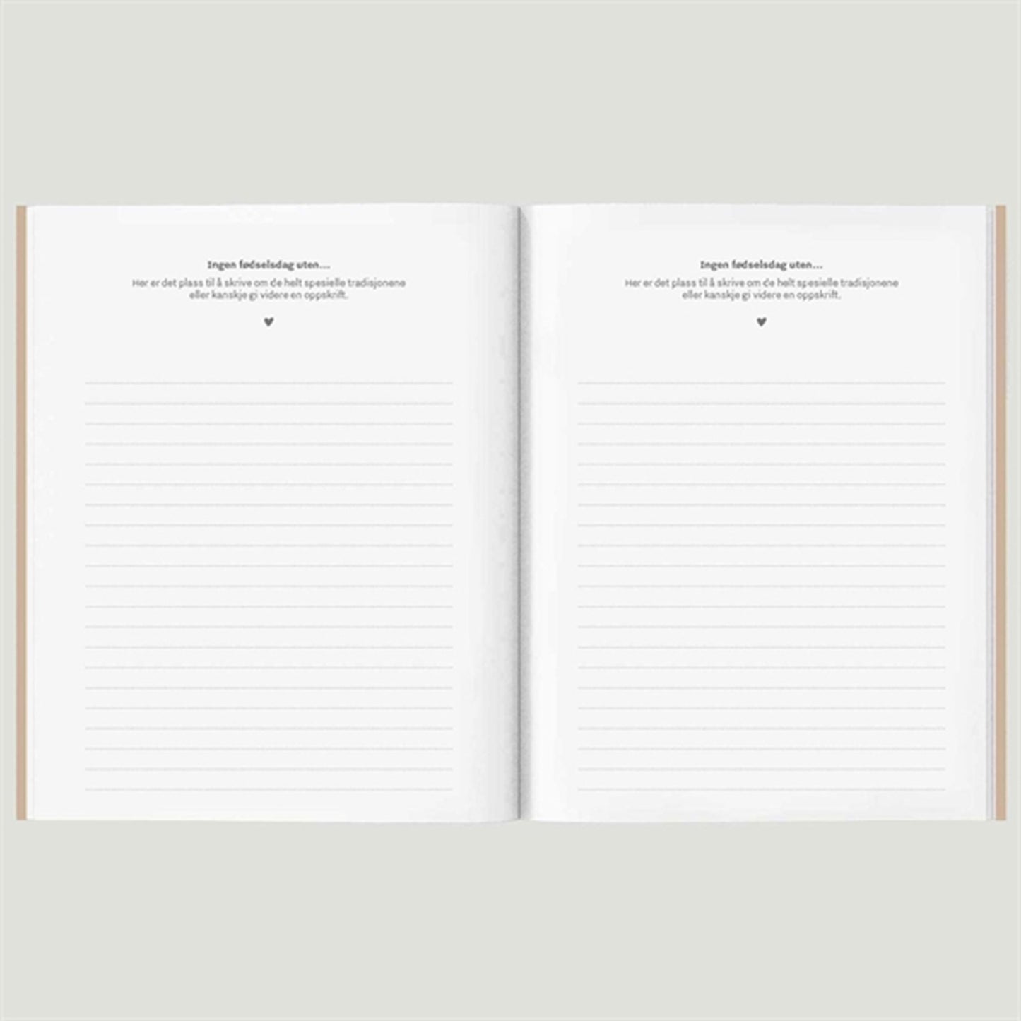 WITHWHITE Fødselsdagsbogen Norwegian