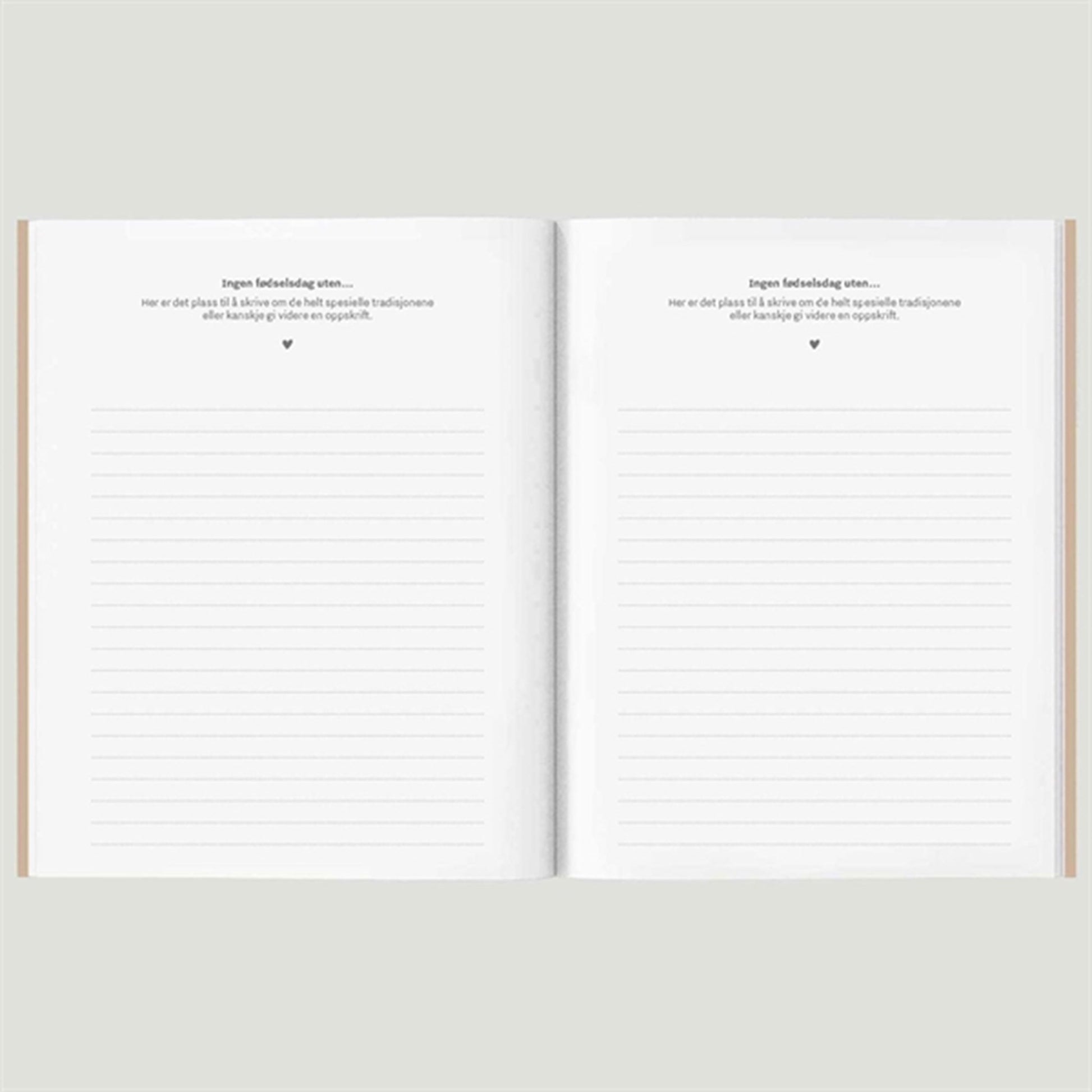 WITHWHITE Fødselsdagsbogen Norwegian