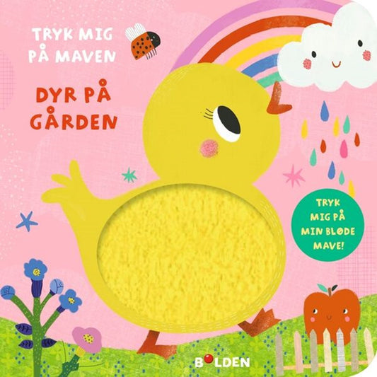 Bolden Tryk Mig På Maven: Dyr På Gården