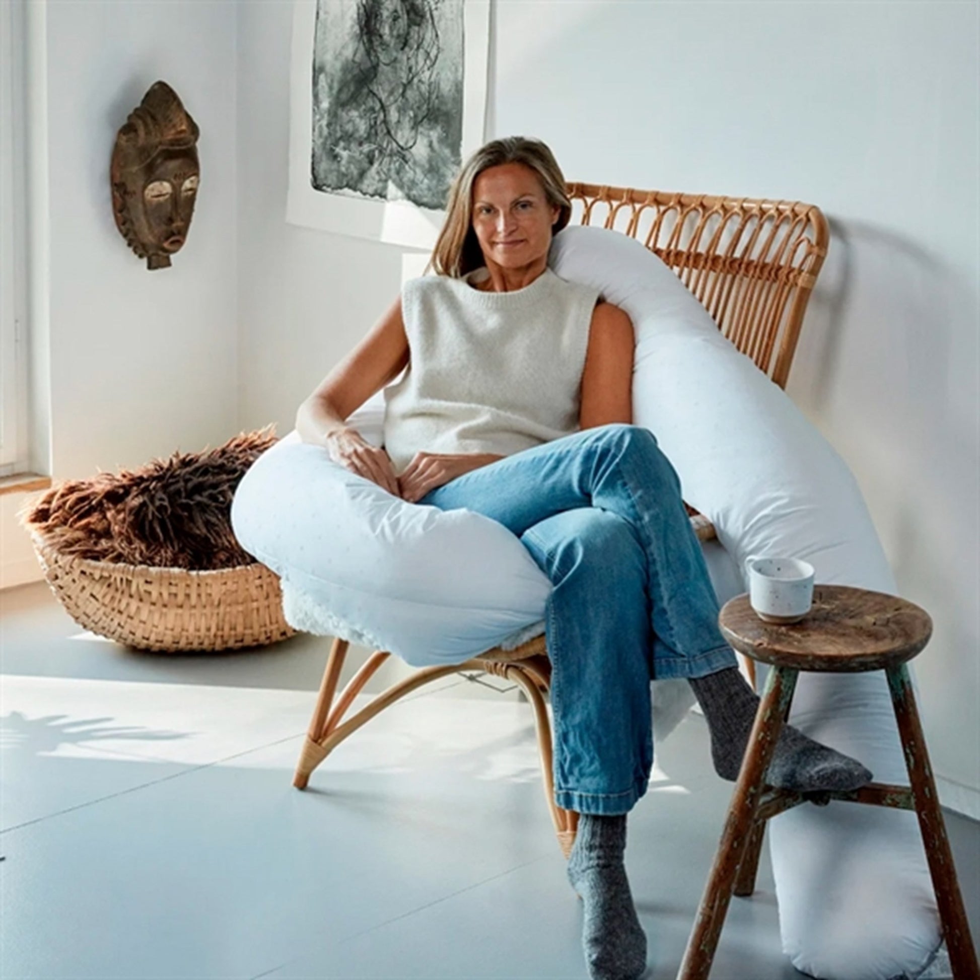 Fossflakes Comfort U-Pillow incl. Cover