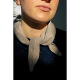 HOLMM Toast Foty Cashmere Knit Scarf