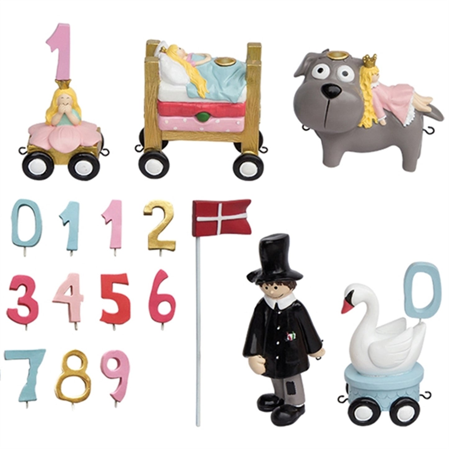 Kids by Friis Birthday Train Fairytale Princess