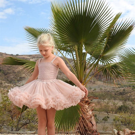 Dolly by Le Petit Tom Frilly Skirt Ballet Pink