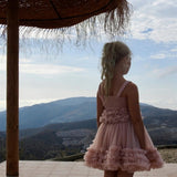 Dolly by Le Petit Tom Frilly Skirt Ballet Pink