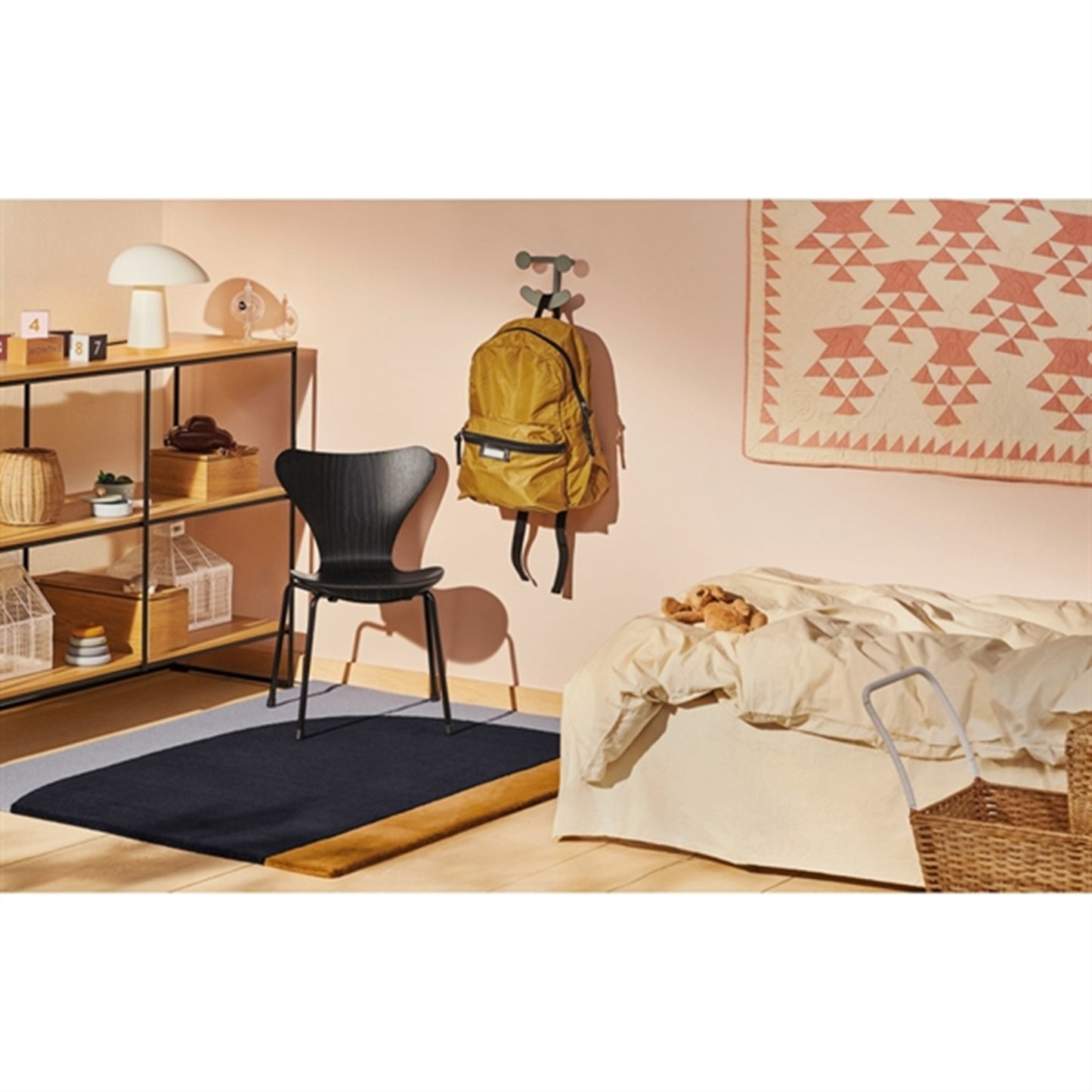 Fritz Hansen 7 Children's Chair Black