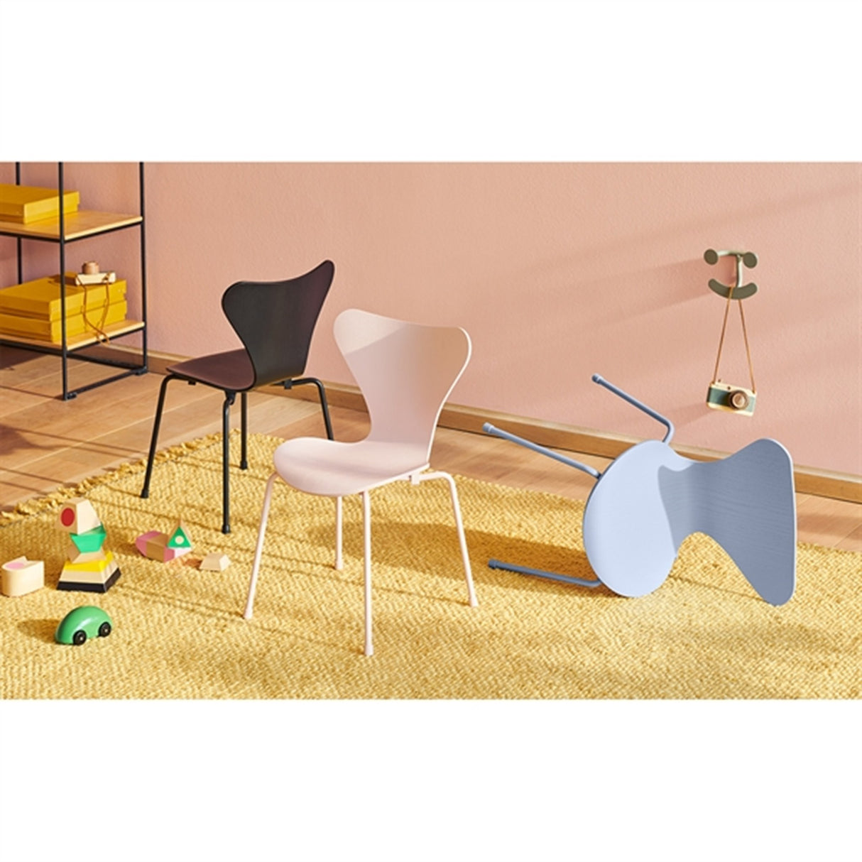 Fritz Hansen 7 Children's Chair Rose