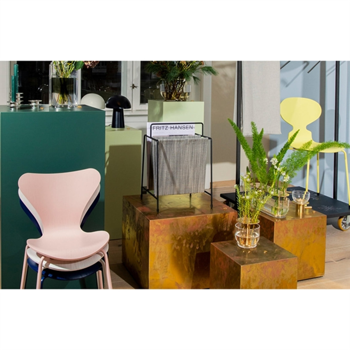 Fritz Hansen 7 Children's Chair Rose