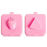 Little Lunch Box Co Bento Surprise Box Pink Fruits 3