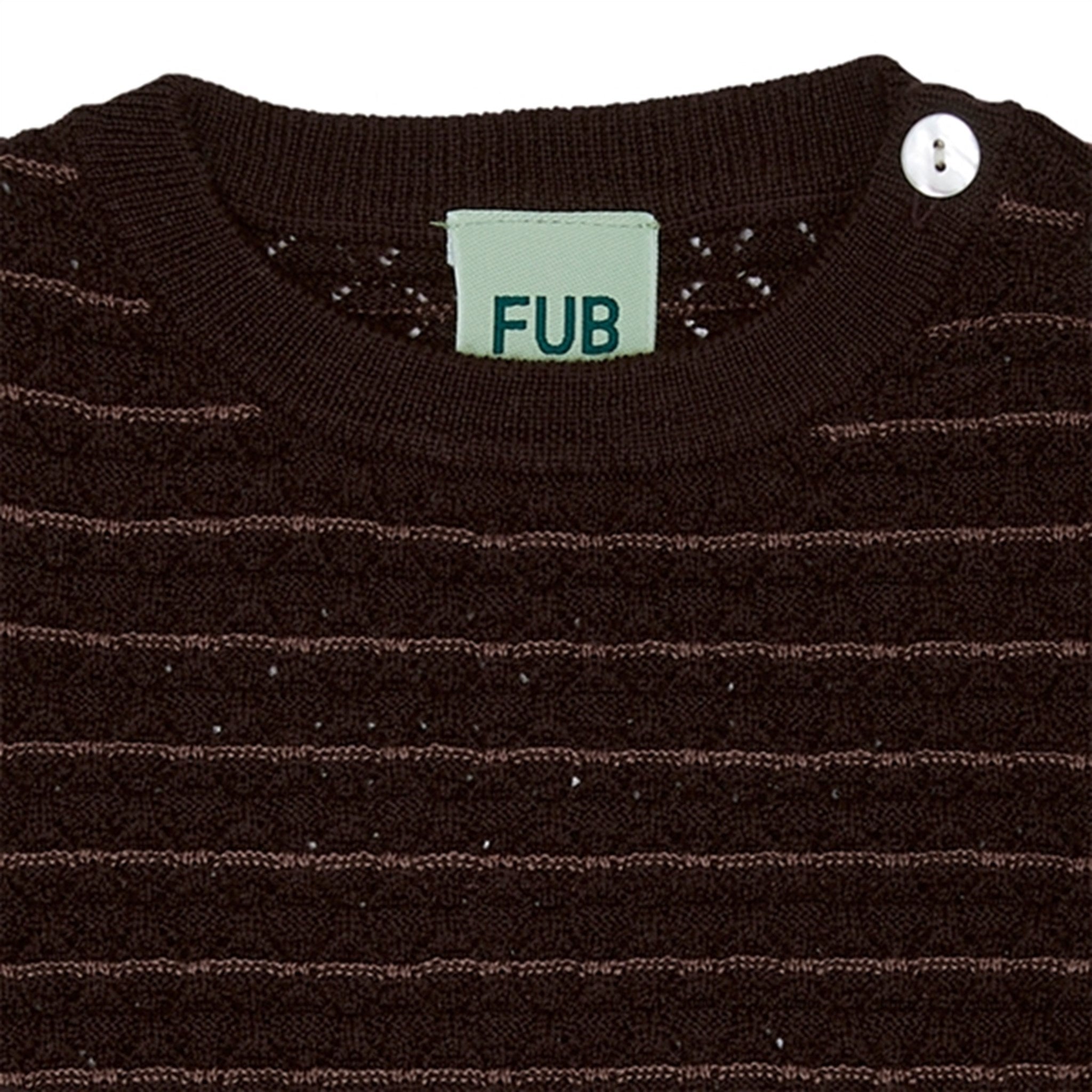 FUB Baby Structure Blouse Walnut/Teracotta 2