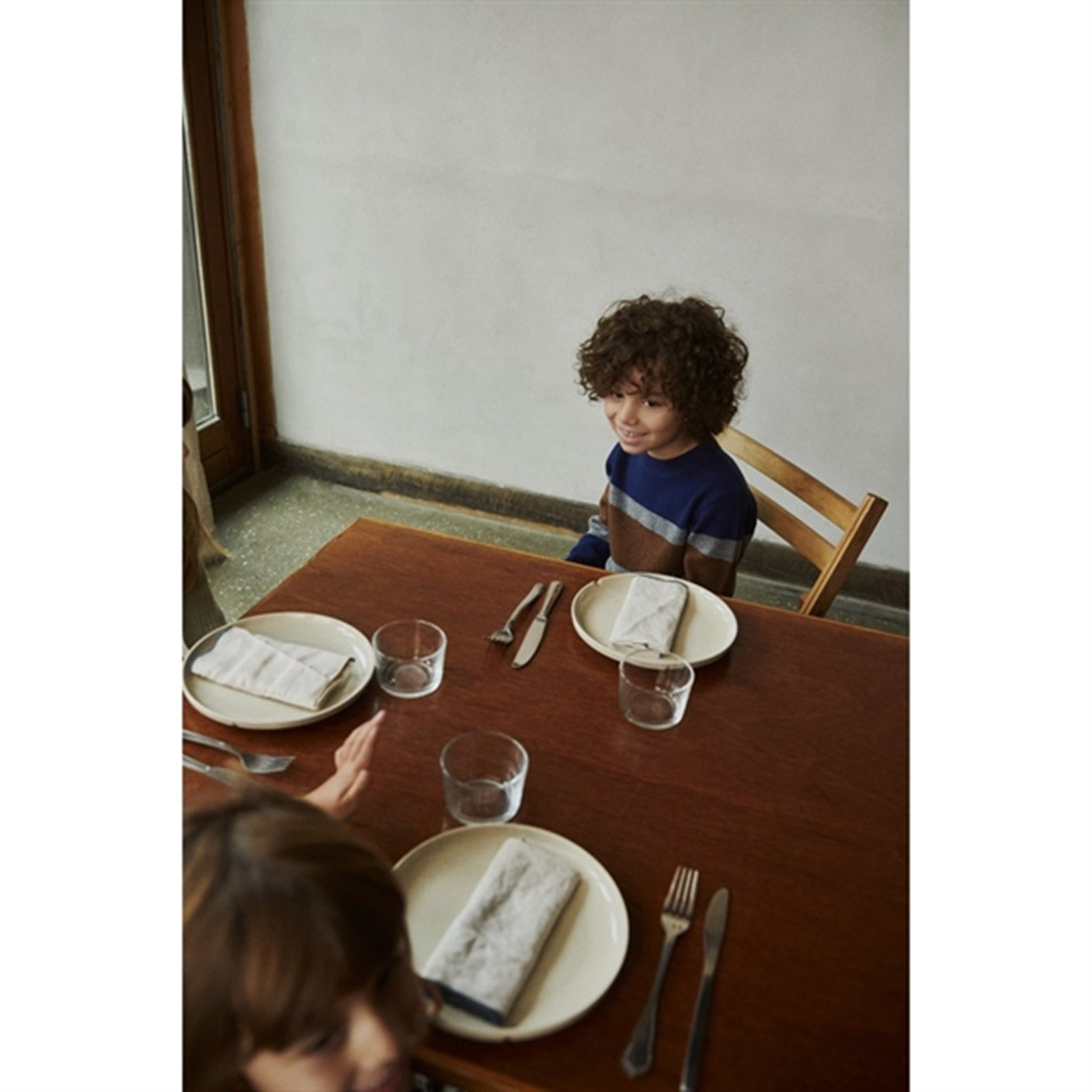 FUB Lambswool Sweatshirt Stripe