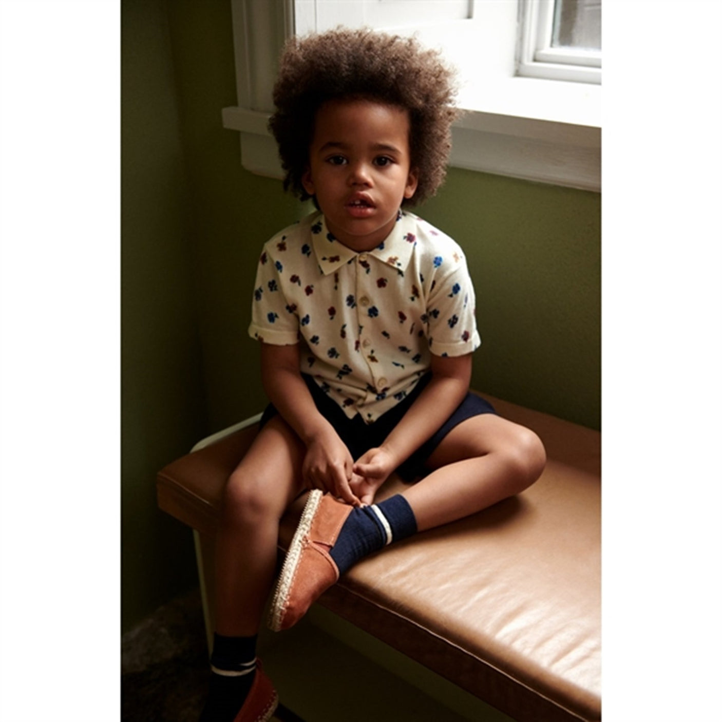 FUB Printed Shirt Ecru/Flower