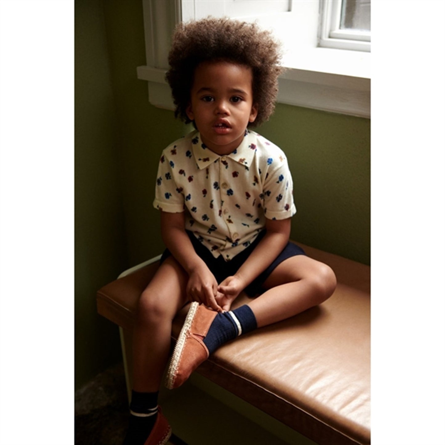 FUB Printed Shirt Ecru/Flower