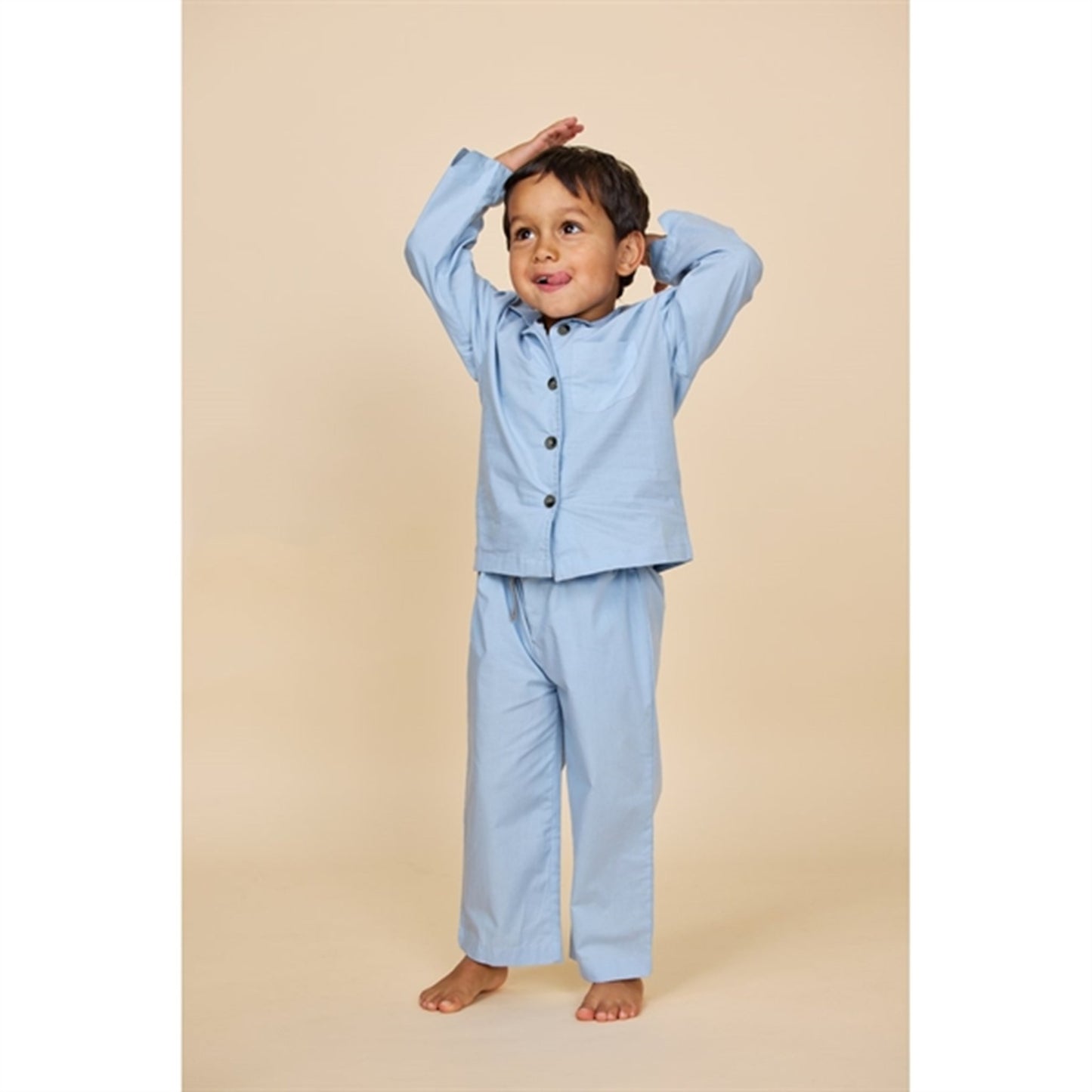 Copenhagen Colors Dusty Blue 2-Pack Pyjamas Set