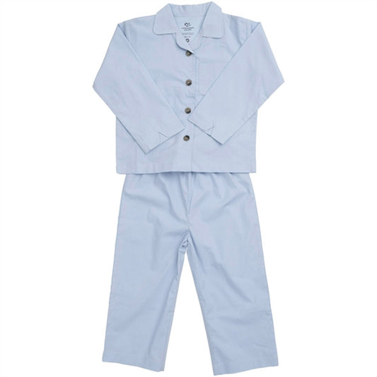 Copenhagen Colors Dusty Blue 2-Pack Pyjamas Set