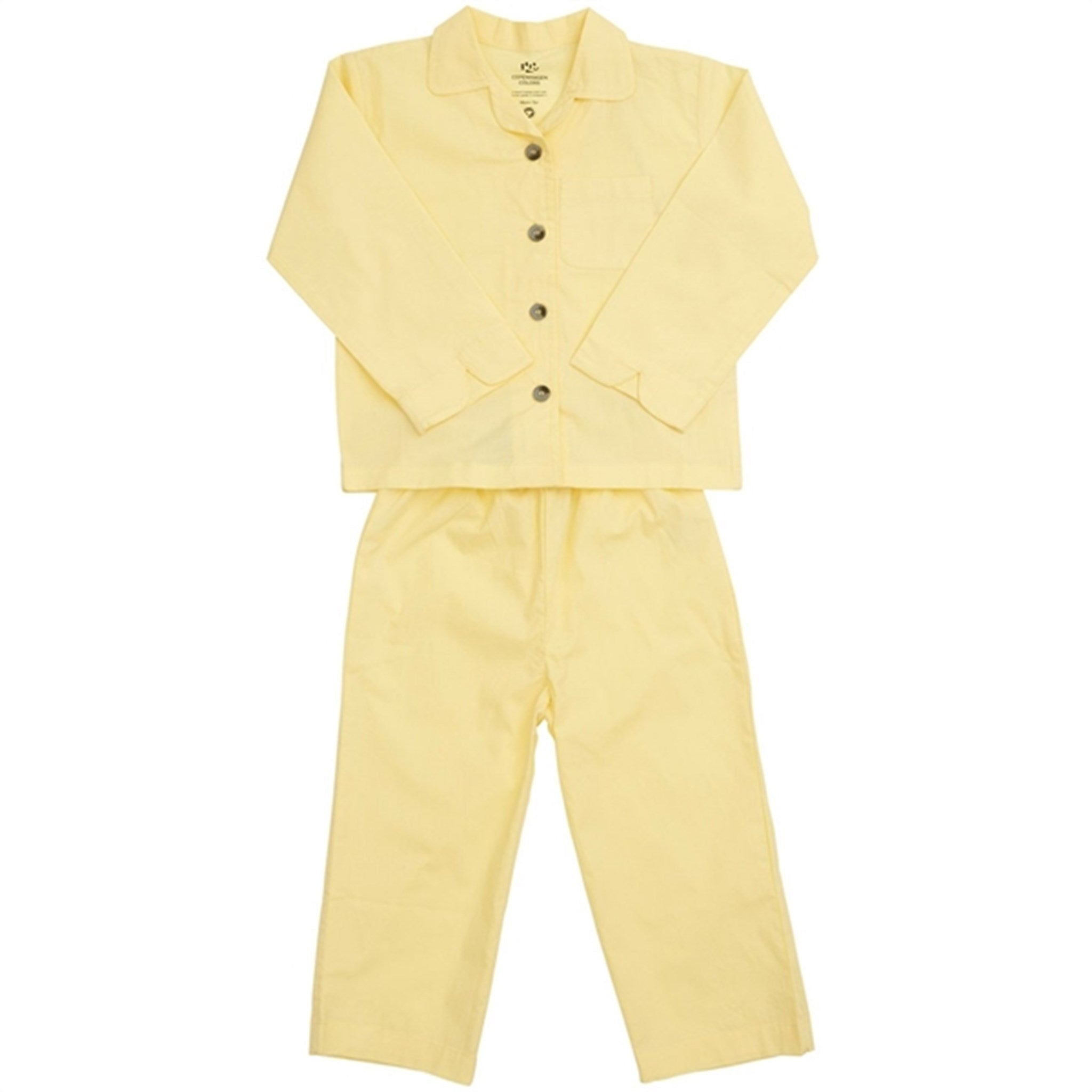Copenhagen Colors Lt. Yellow 2-Pack Pyjamas Set