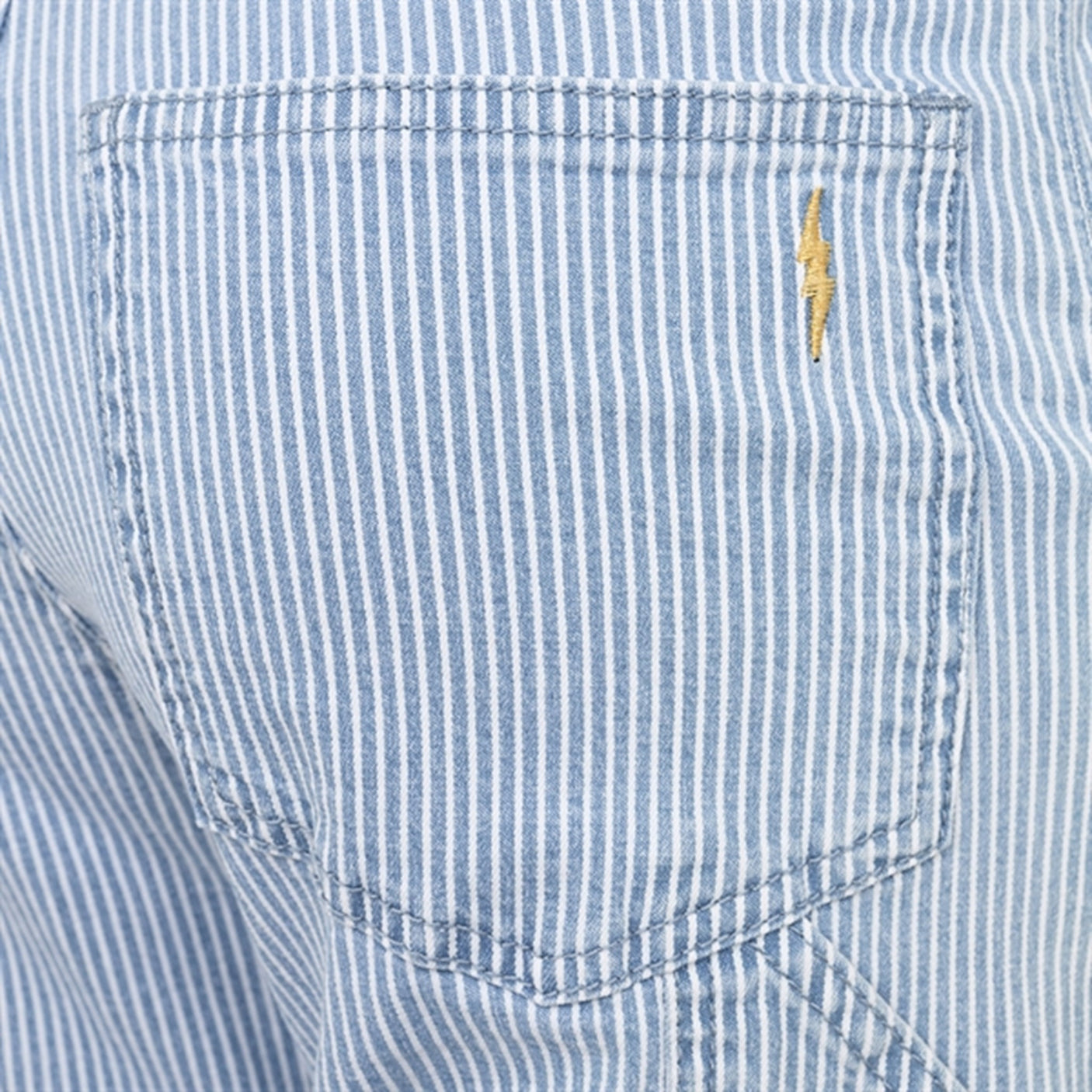 Sofie Schnoor Light Blue Striped Pants