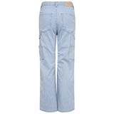 Sofie Schnoor Light Blue Striped Pants