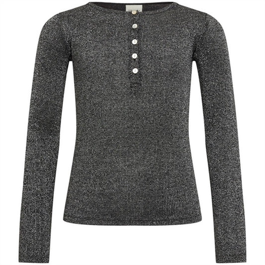 Sofie Schnoor Black Glitter Blouse