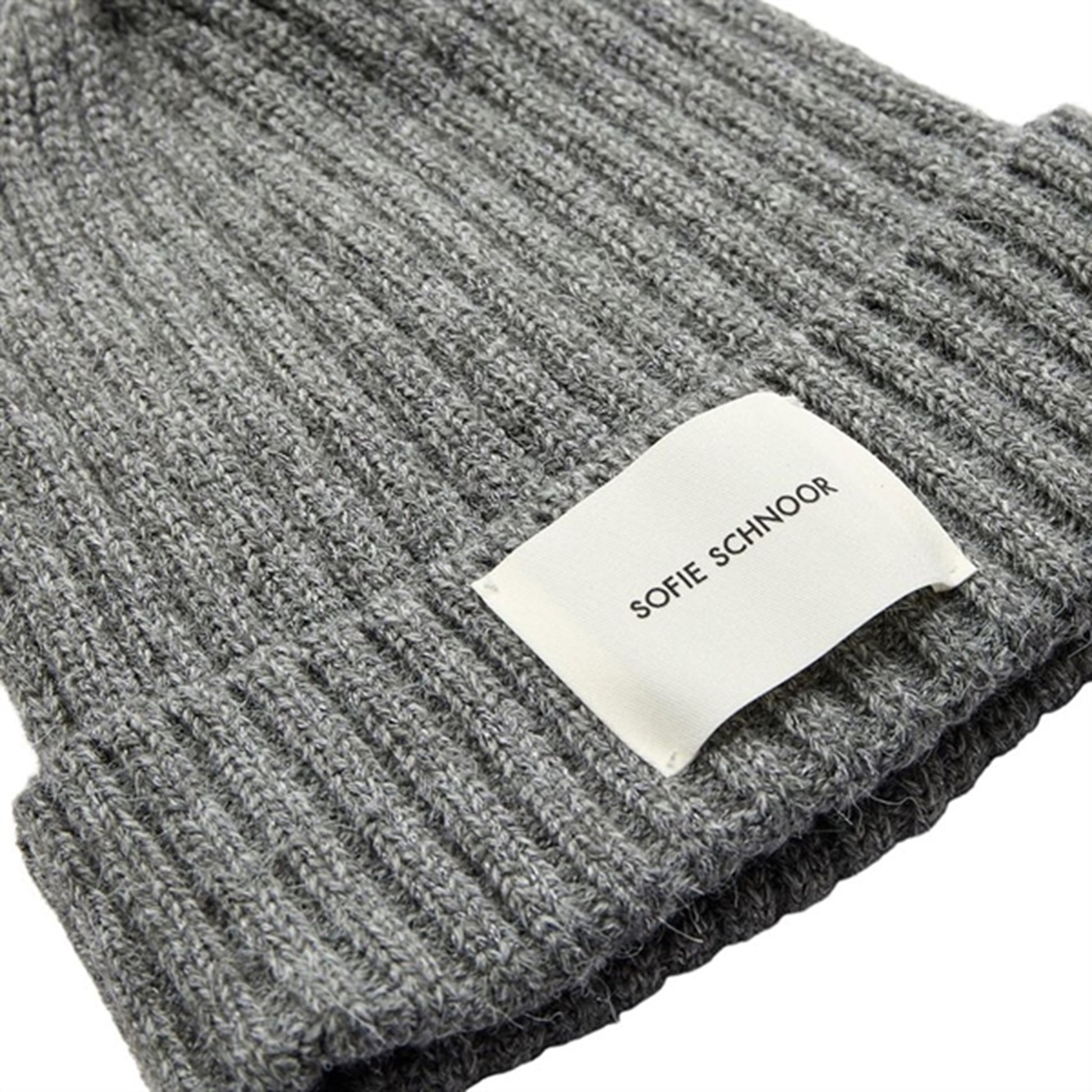 Sofie Schnoor Young Grey Melange Beanie
