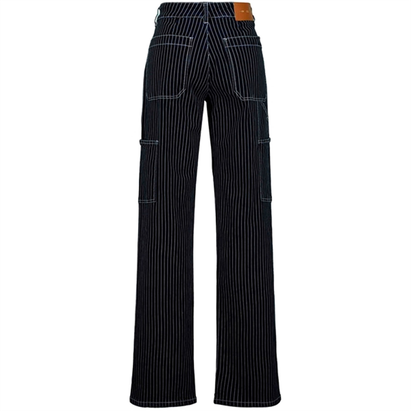 Sofie Schnoor Dark Blue Striped Pants