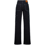 Sofie Schnoor Dark Blue Striped Pants