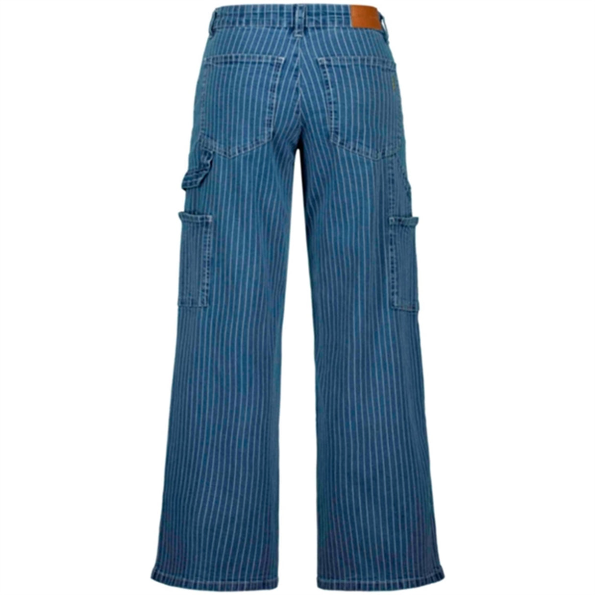 Sofie Schnoor Young Light Blue Striped Pants