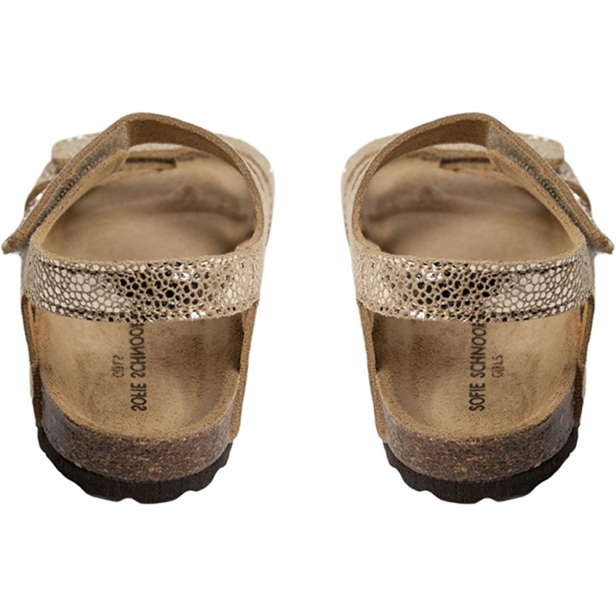 Sofie Schnoor Beige With Gold Sandals