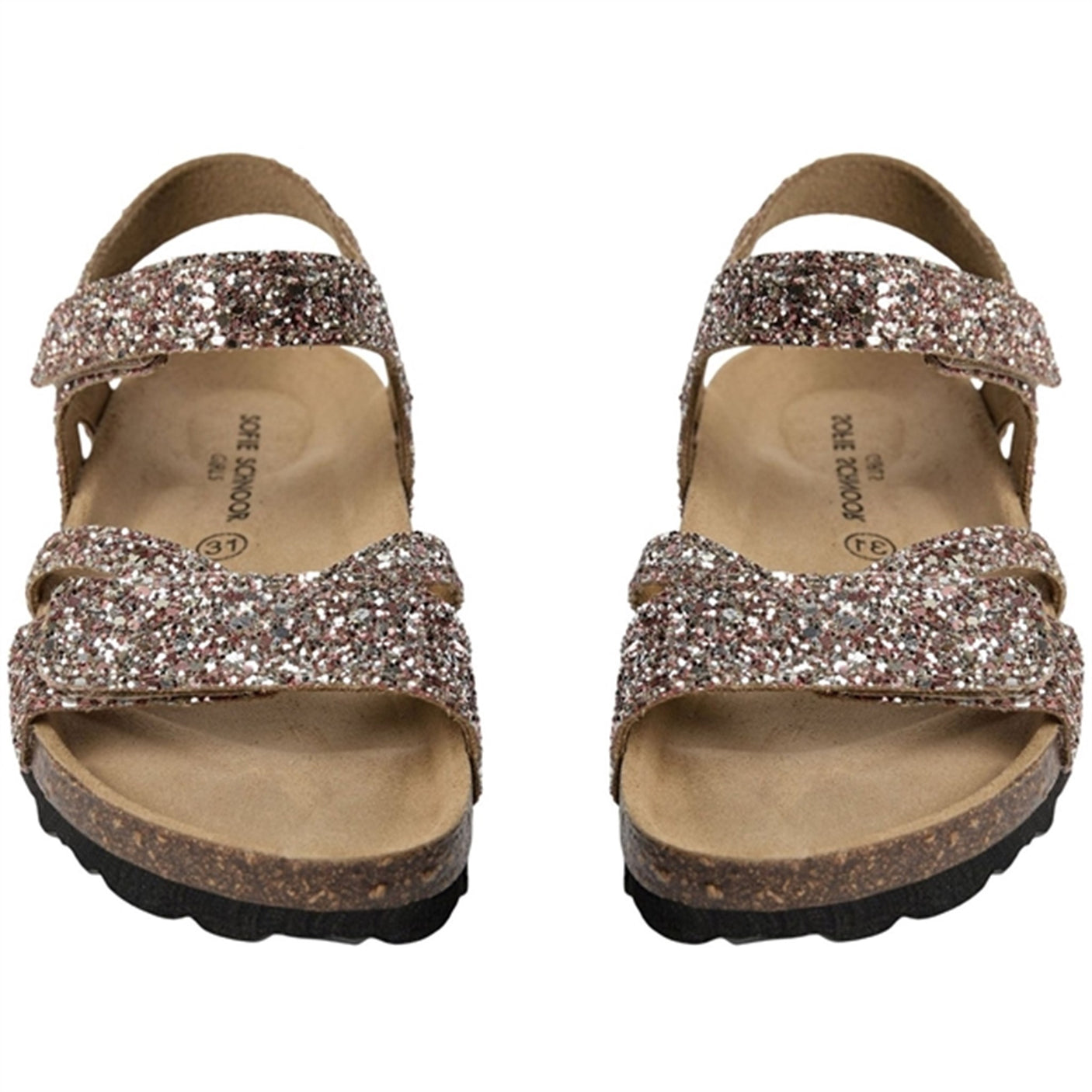 Sofie Schnoor Rose Glitter Sandals