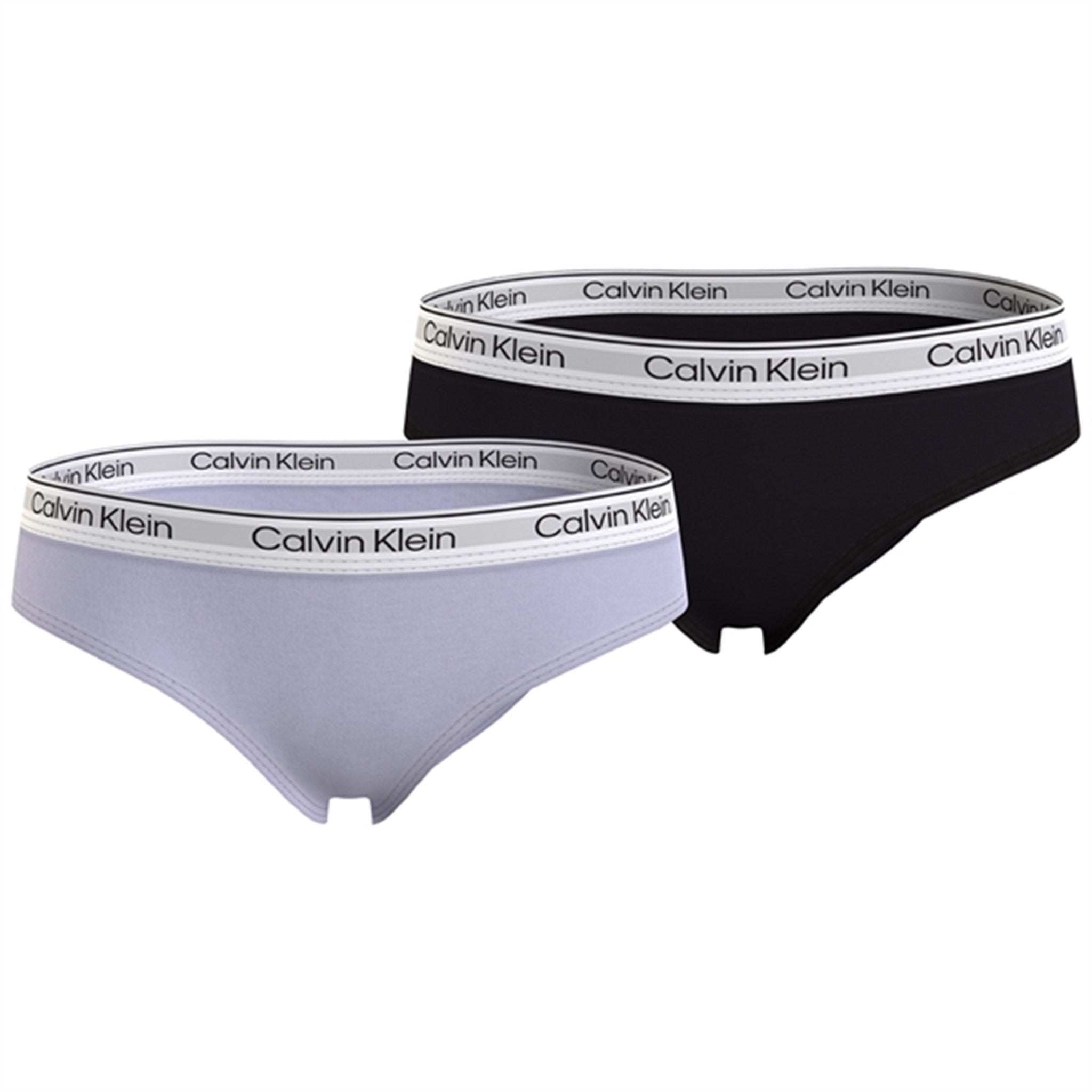 Calvin Klein Bikini Bottom 2-pack Lavendersplash/Pvh Black