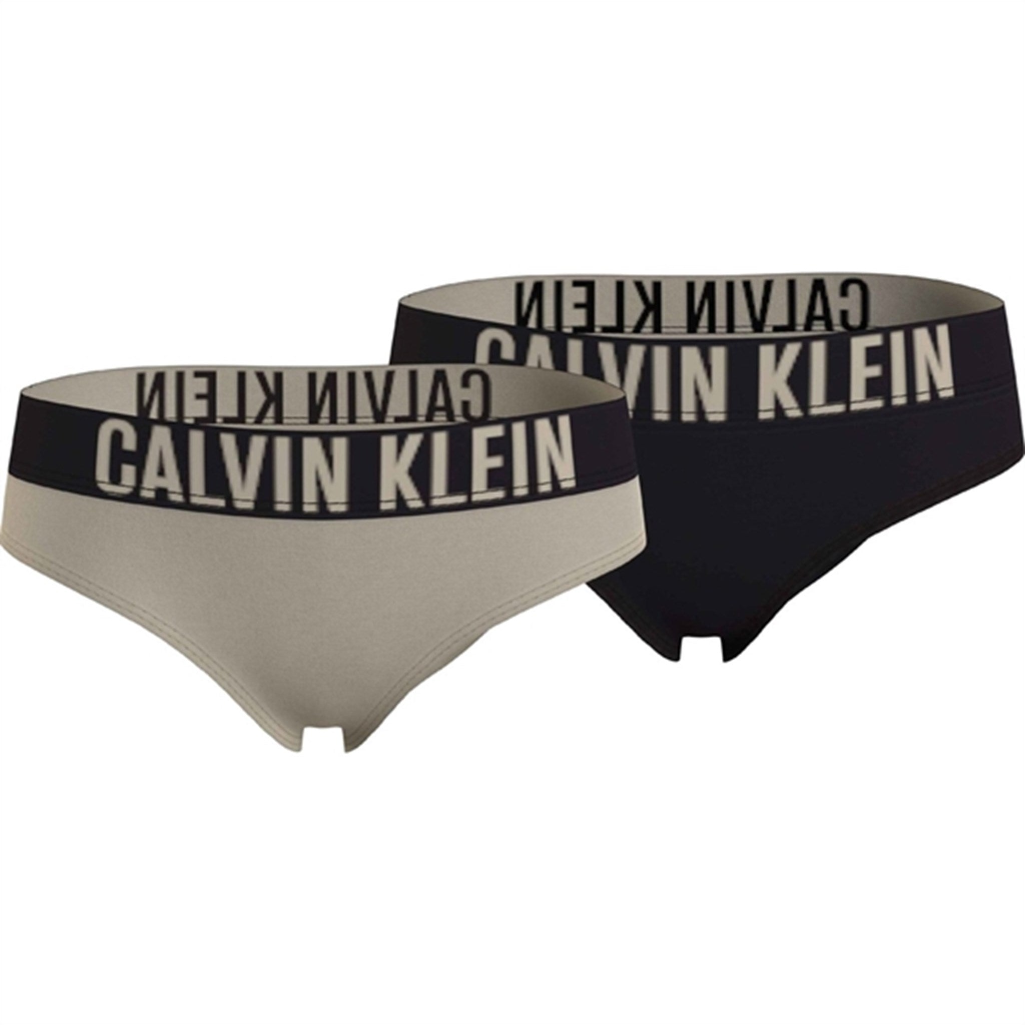 Calvin Klein Bikini Brief 2-Pack Mistybeige/Pvhblack
