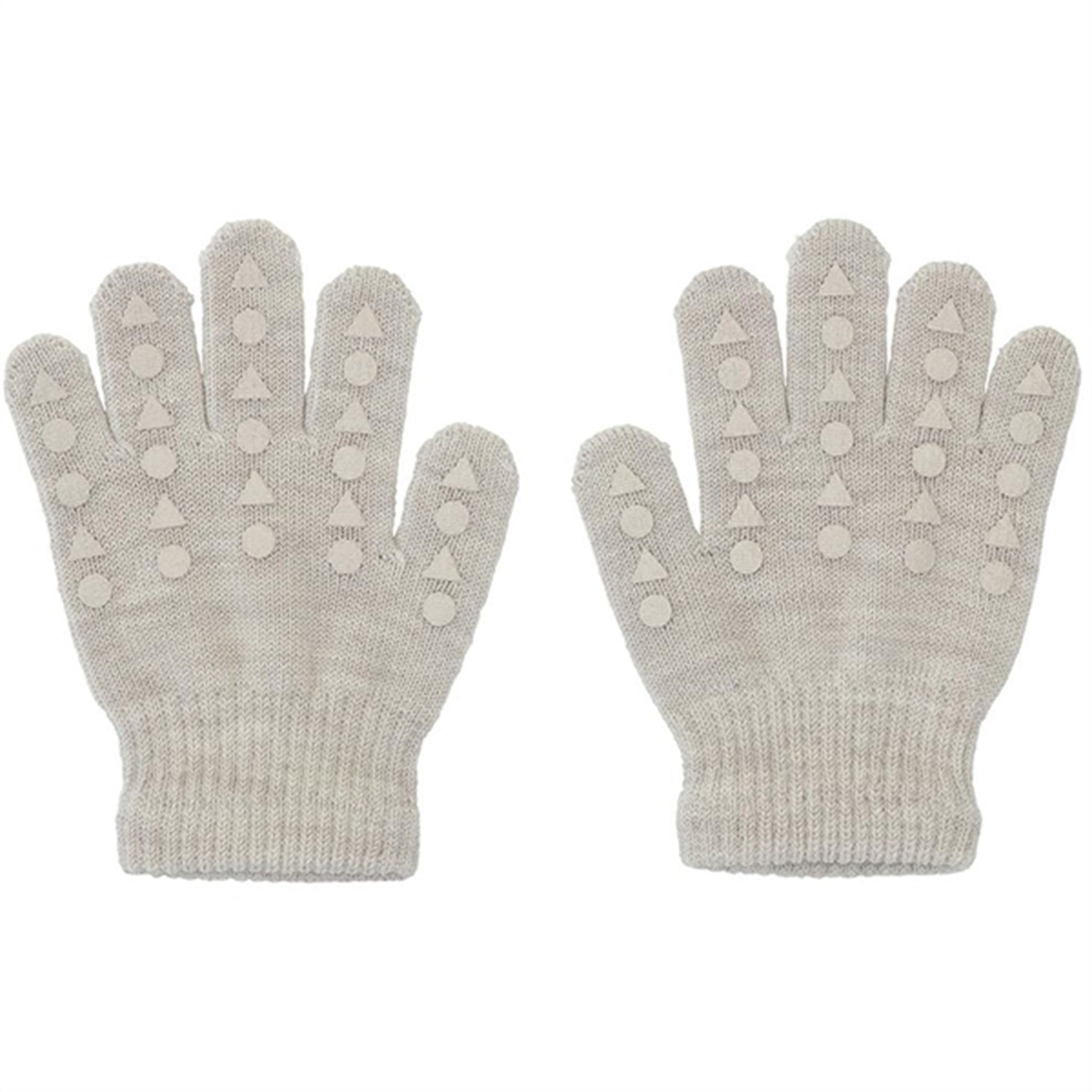 Gobabygo Wool Grip Gloves Sand