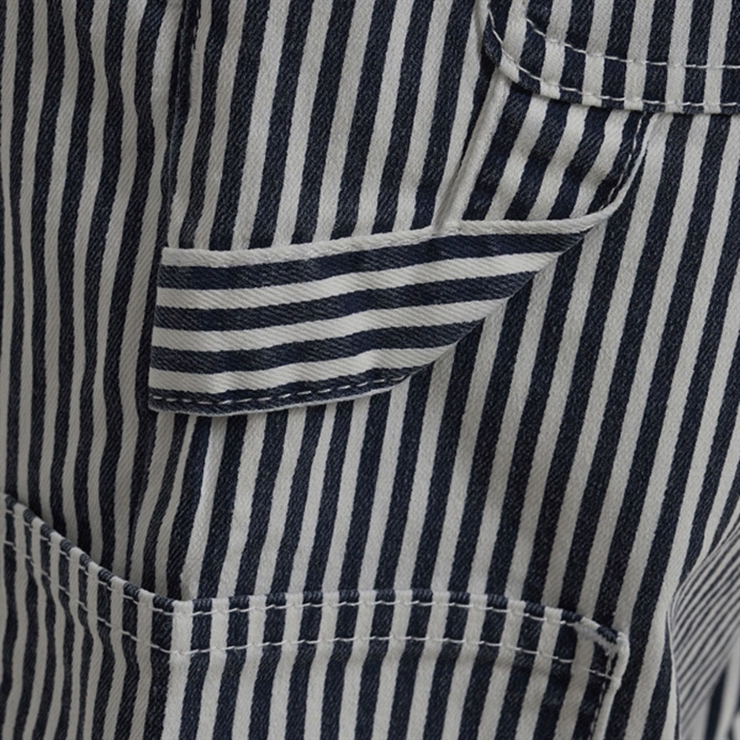 Sofie Schnoor Dark Blue Striped Pants