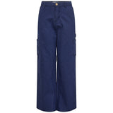 Sofie Schnoor Cobalt Striped Pants