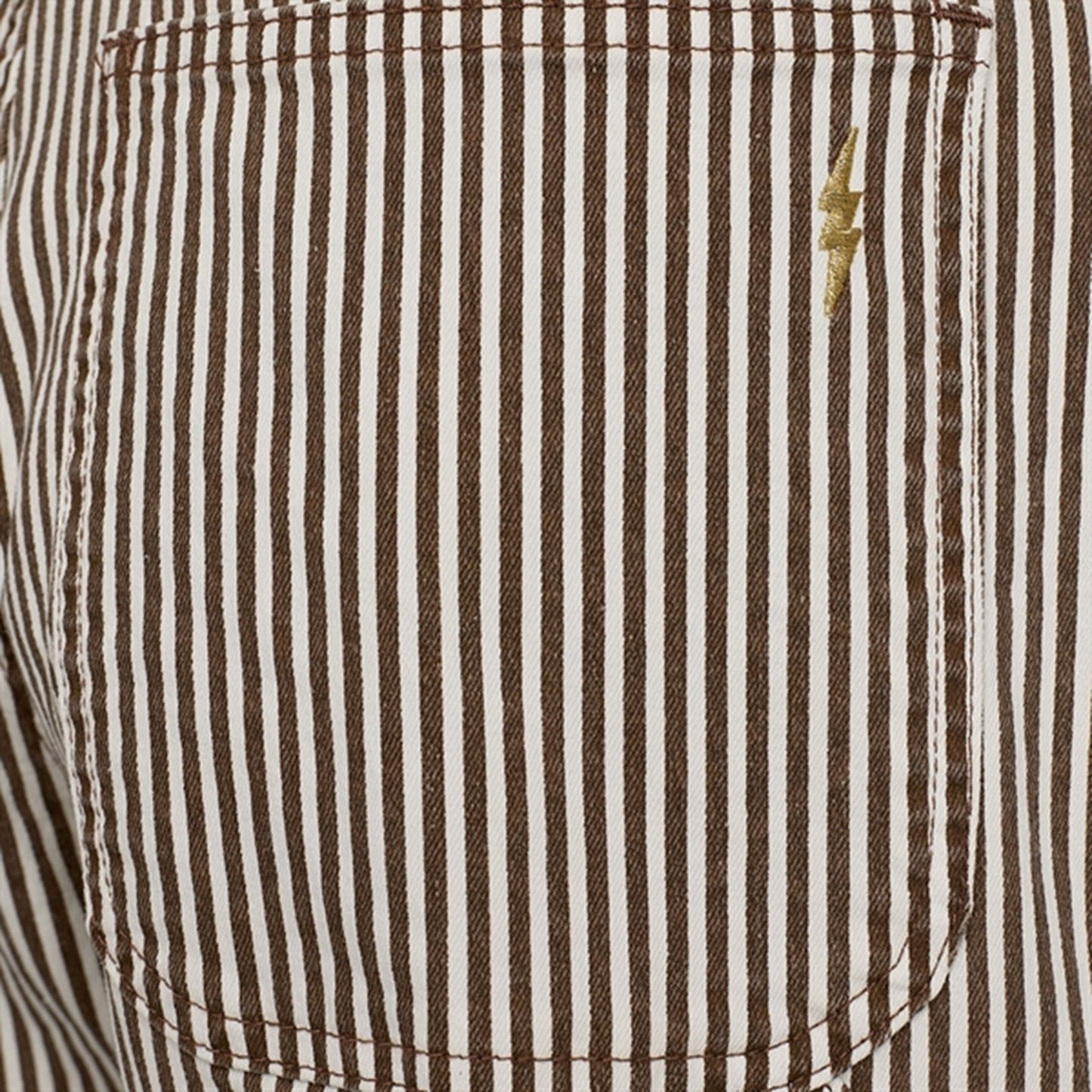Sofie Schnoor Brown Striped Pants