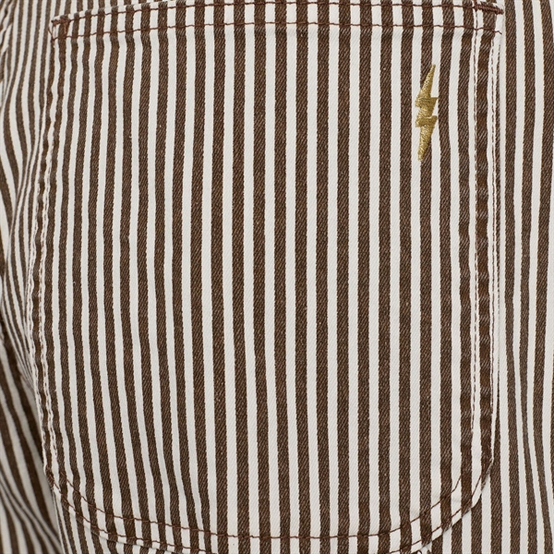 Sofie Schnoor Brown Striped Pants
