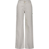 Sofie Schnoor Light Brown Striped Pants