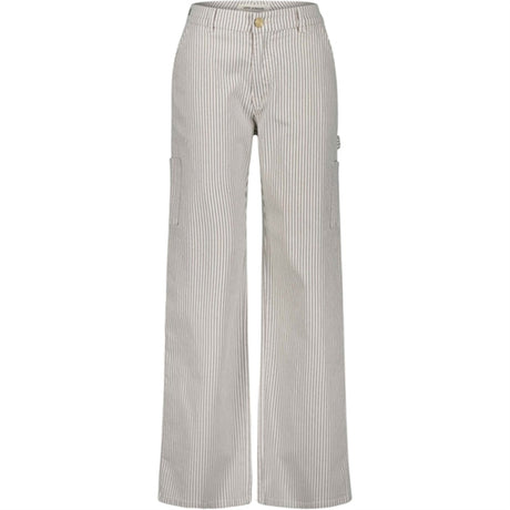 Sofie Schnoor Light Brown Striped Pants