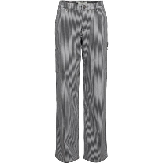 Sofie Schnoor Grey Striped Pants