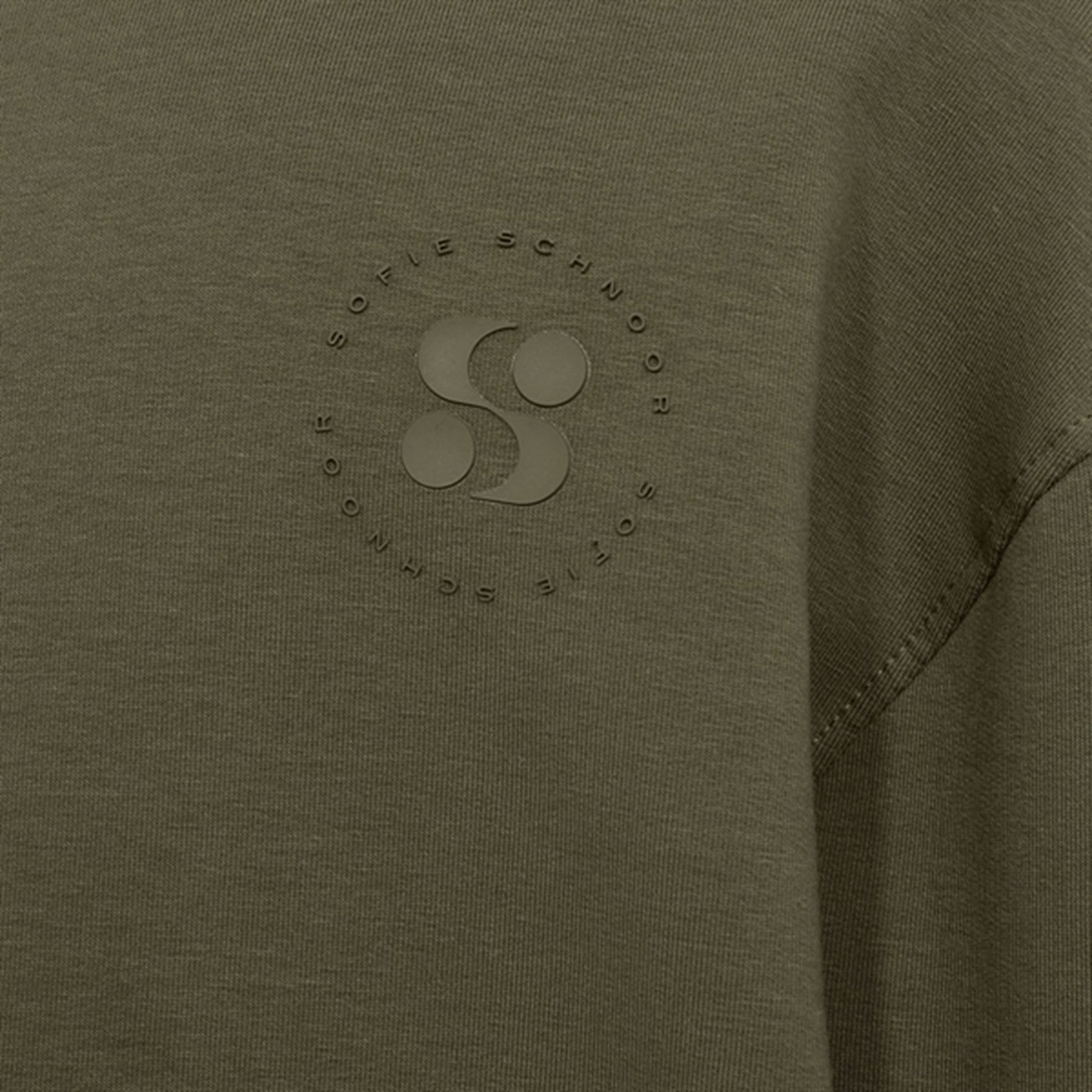 Sofie Schnoor Army Green Sweatshirt