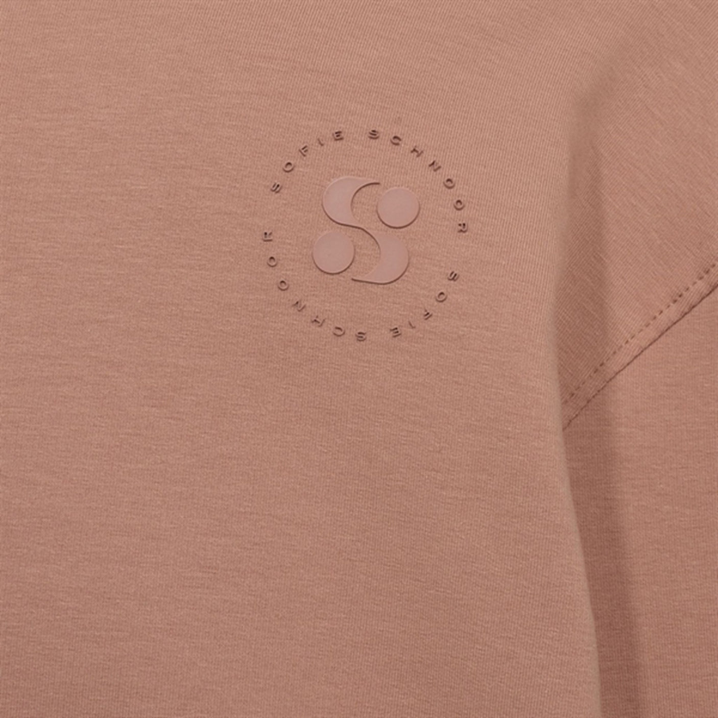 Sofie Schnoor Rosy Camel Solid Sweatshirt