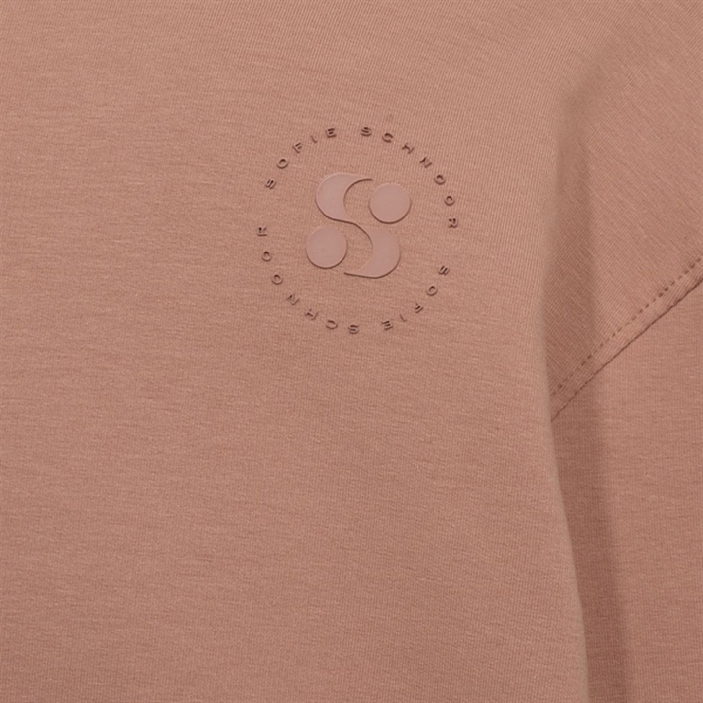 Sofie Schnoor Rosy Camel Solid Sweatshirt