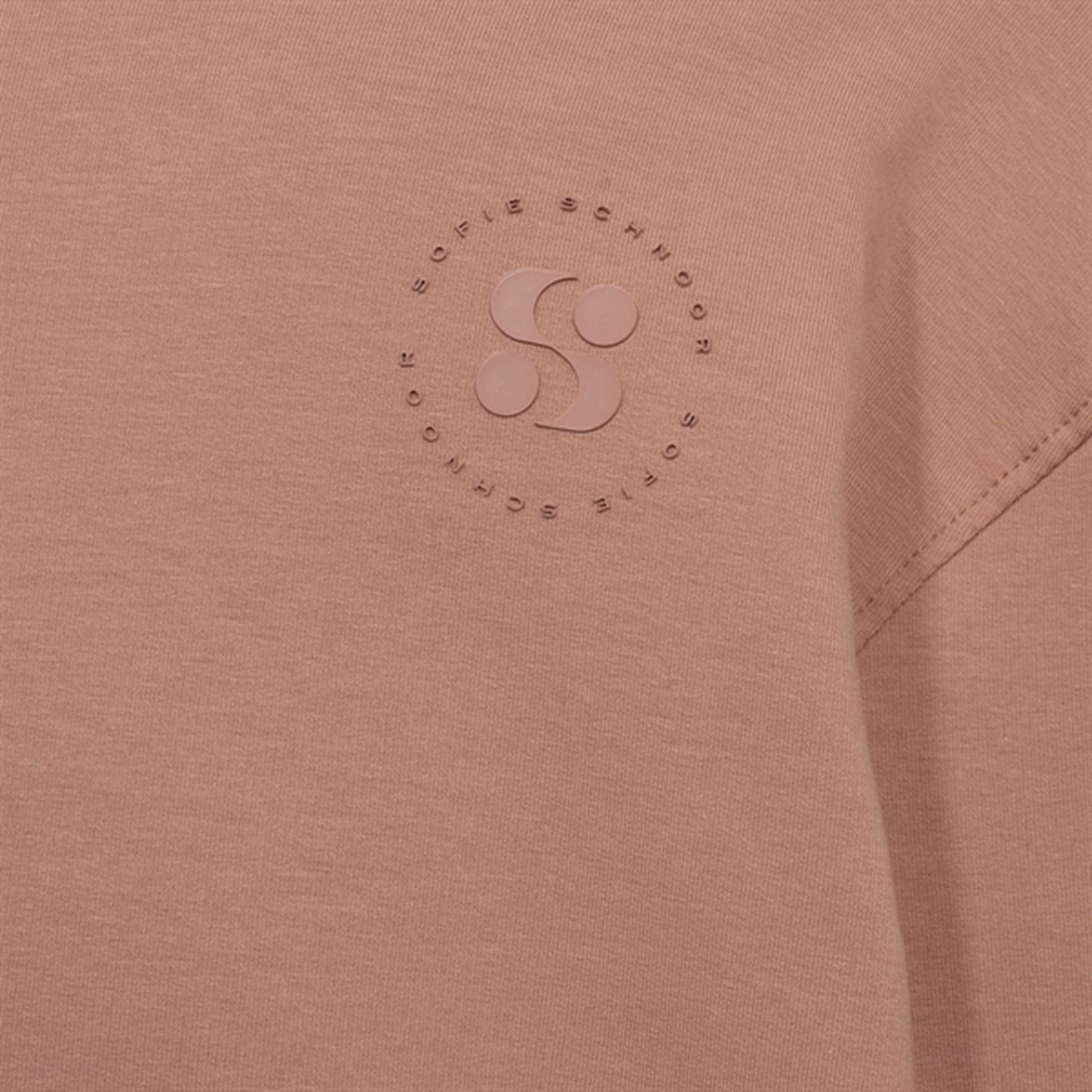 Sofie Schnoor Rosy Camel Solid Sweatshirt
