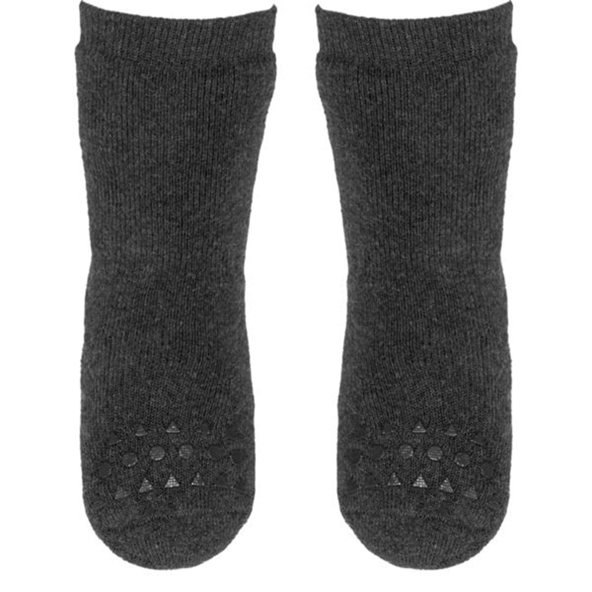 GObabyGO Non-slip Socks Dark Grey