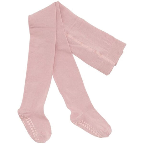 GObabyGO Antislip Crawling Tights Dusty Rose