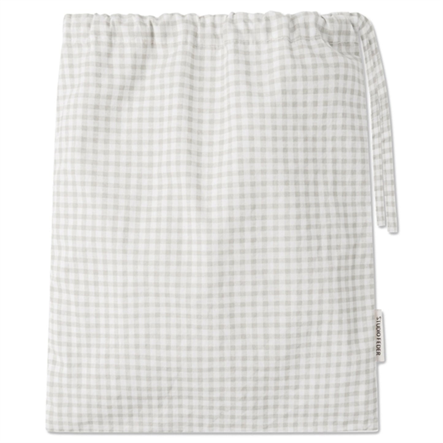 Studio Feder Bedding Gingham Mini Grey