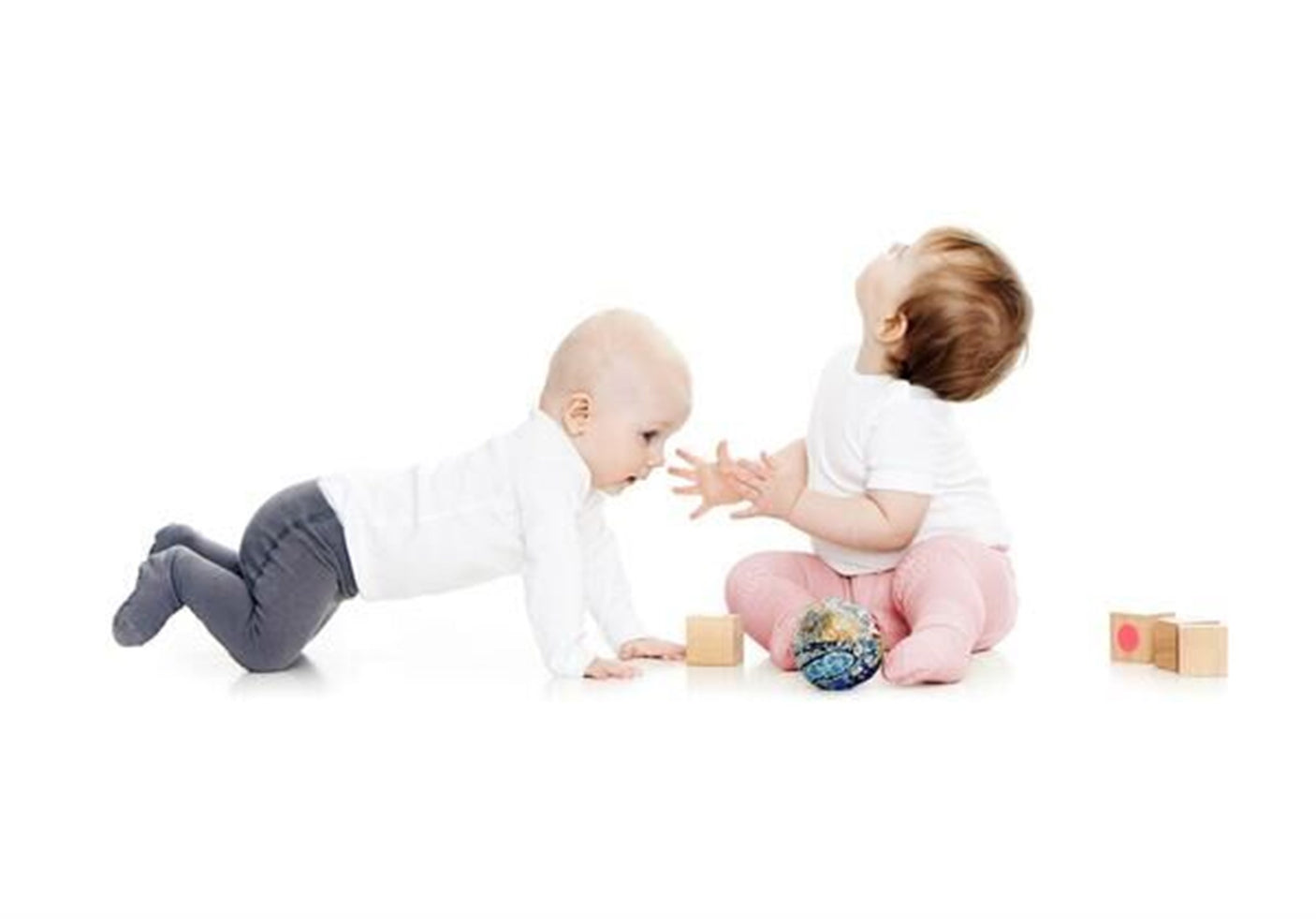 GObabyGO Crawling Tights (dusty rose)